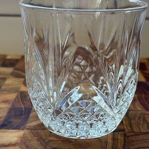 2 Vintage Salzburg Cristal de Flandre Crystal Whiskey Glasses Discontinued